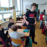 Deváťáci v roli učitelů